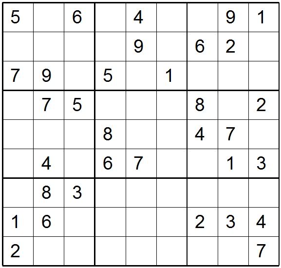 Free Printable Daily Sudoku