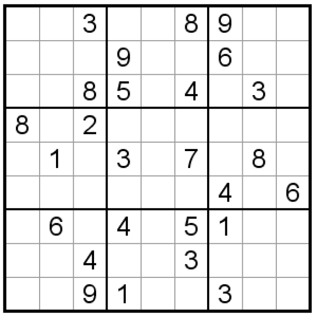 Sudoku Free Puzzle