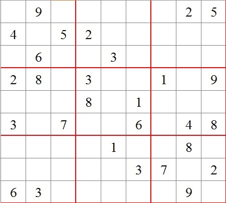 Sudoku Grid Template