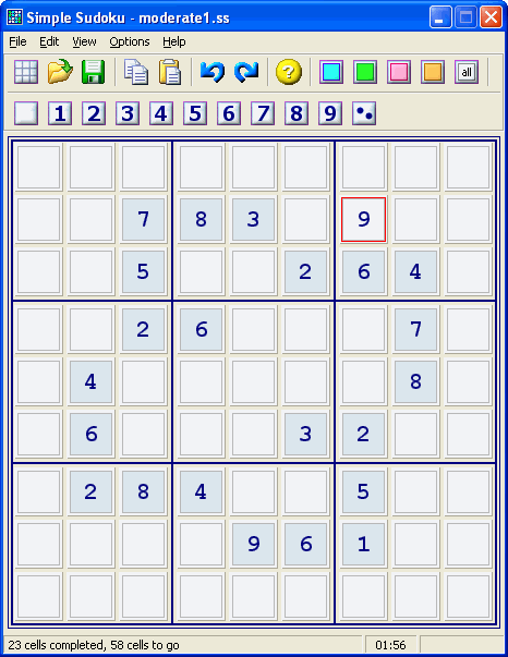 Sudoku Hints
