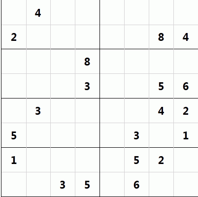 Sudoku Medium Puzzle