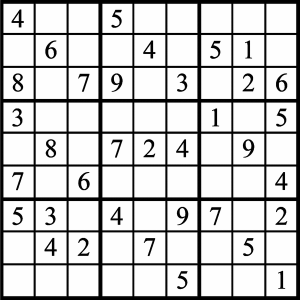 Sudoku To Print Medium