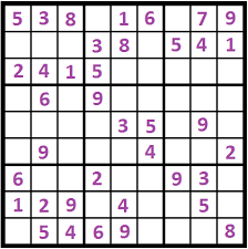 Super Sudoku Easy