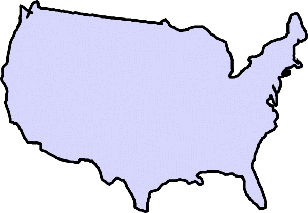 US Map Outline