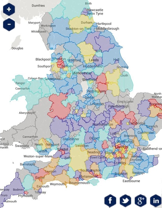 UK Interactive Map