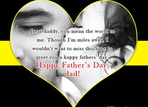 Happy Father’s day wishes from Daughter