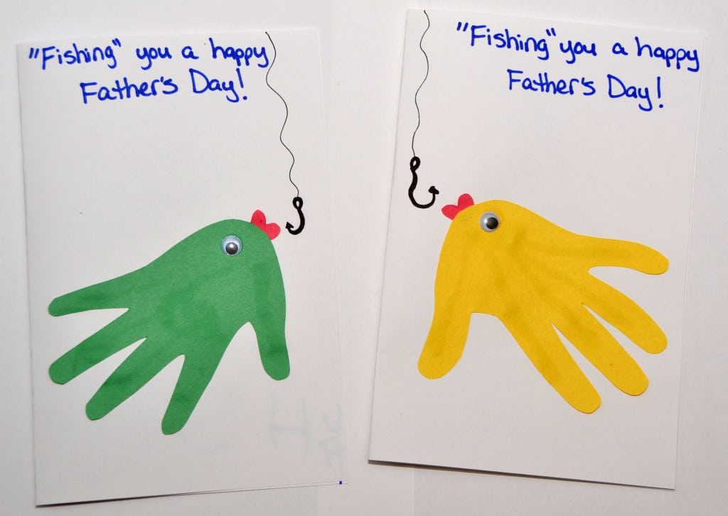 Happy fathers day art from Kids