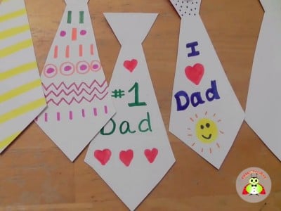 Happy fathers day craft Photo