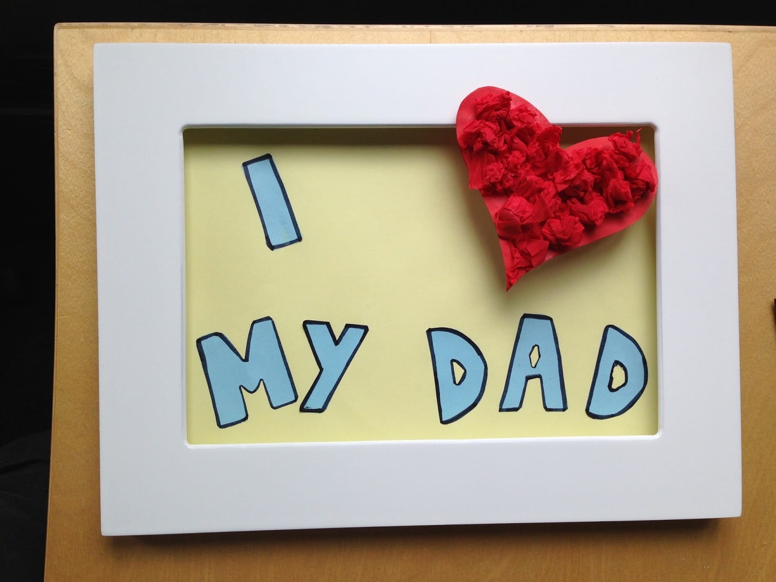 Happy fathers day craft Pic