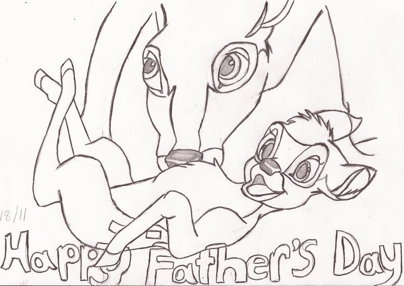 Happy fathers day drawing Idea