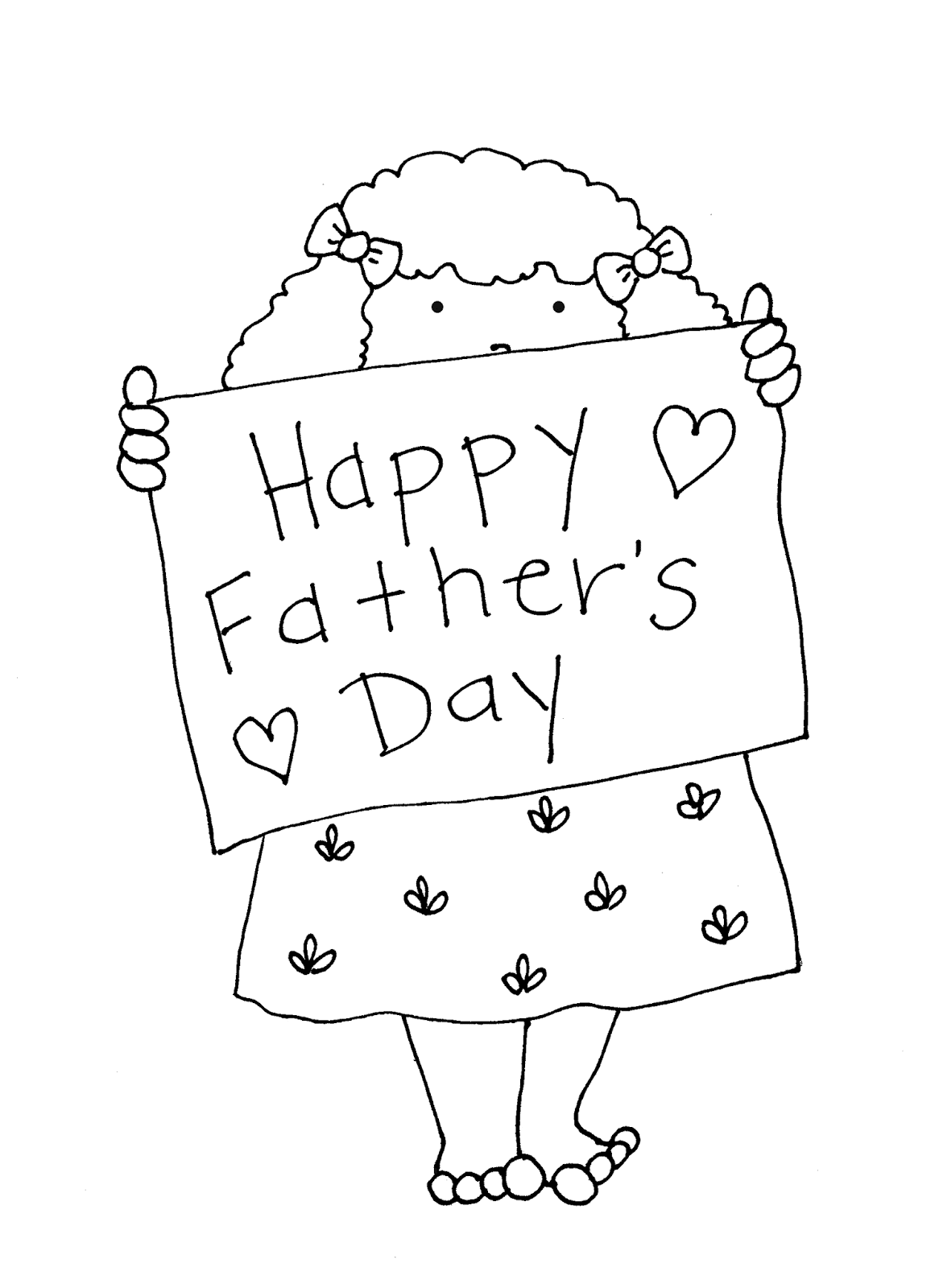 Happy fathers day drawing Pic