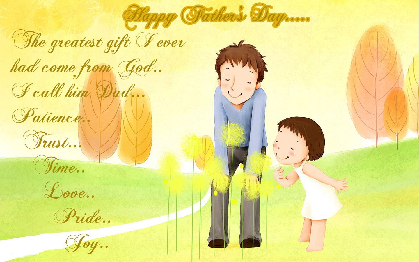 Happy fathers day quotes Pic