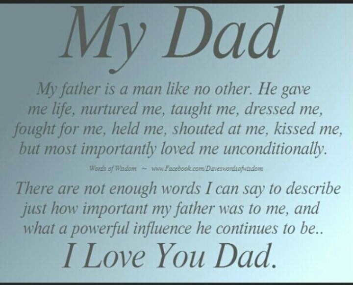 Online Fathers Day Quotes from Daughter