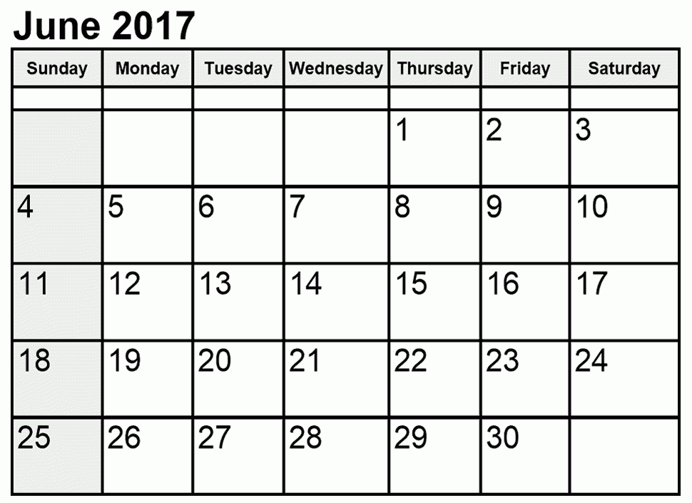 calendar-June-2017
