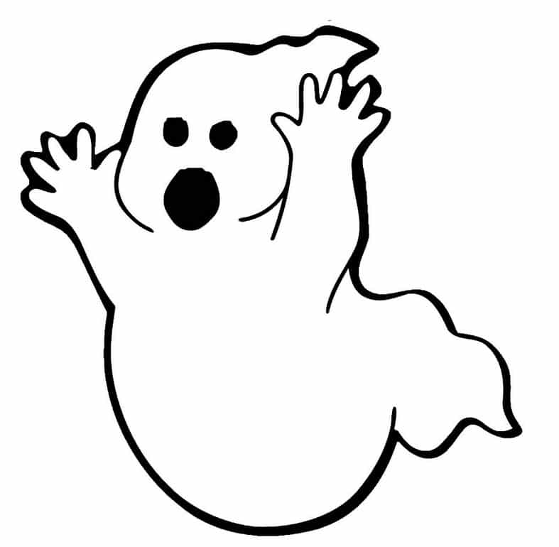 BOO Coloring Pages