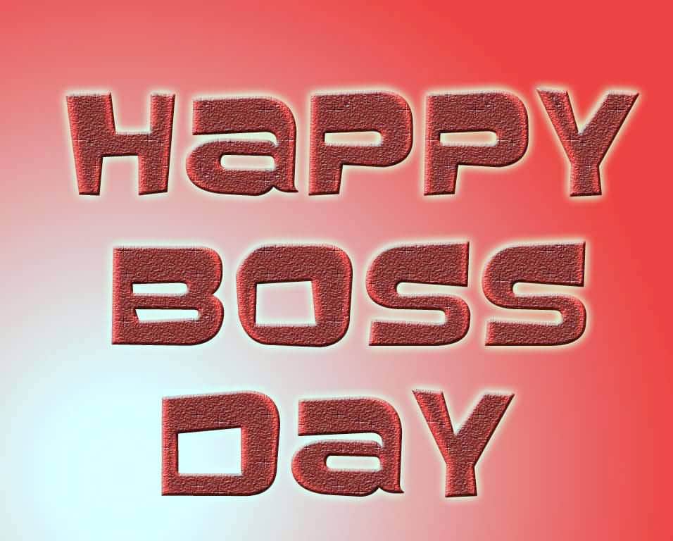 Boss Day Poster