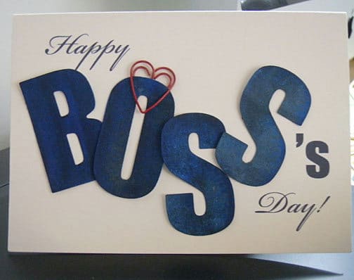 Happy Boss Day Cards