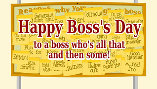 Boss Day Poster