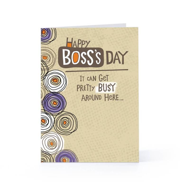 Boss's Day Card