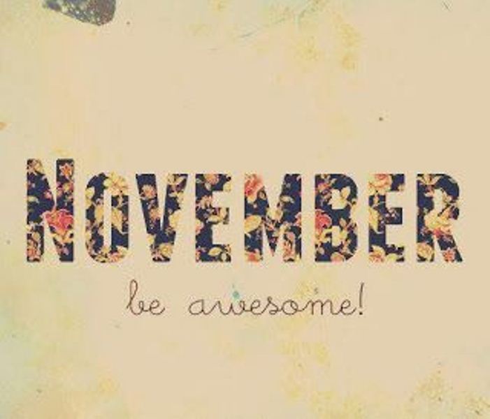 Welcome November Images and Quotes Template