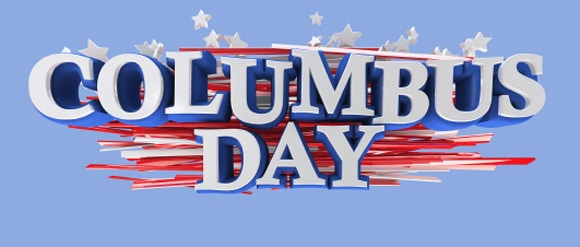 Columbus day Banner