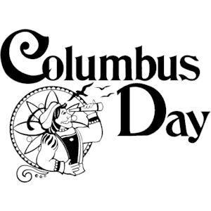 Columbus day Black & White
