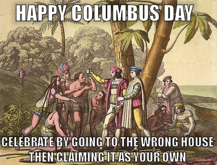 Columbus day Painting