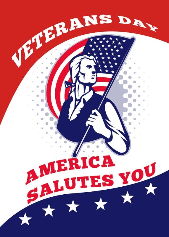 American Patriot Veterans Day Posters
