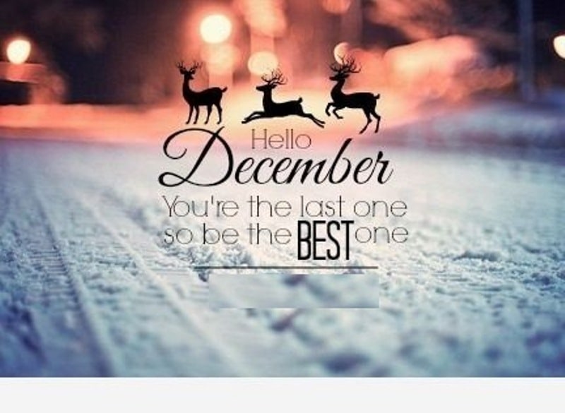 Hello December Images