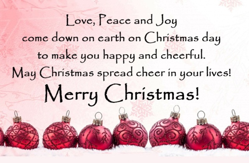 Merry Christmas Sayings For Facebook