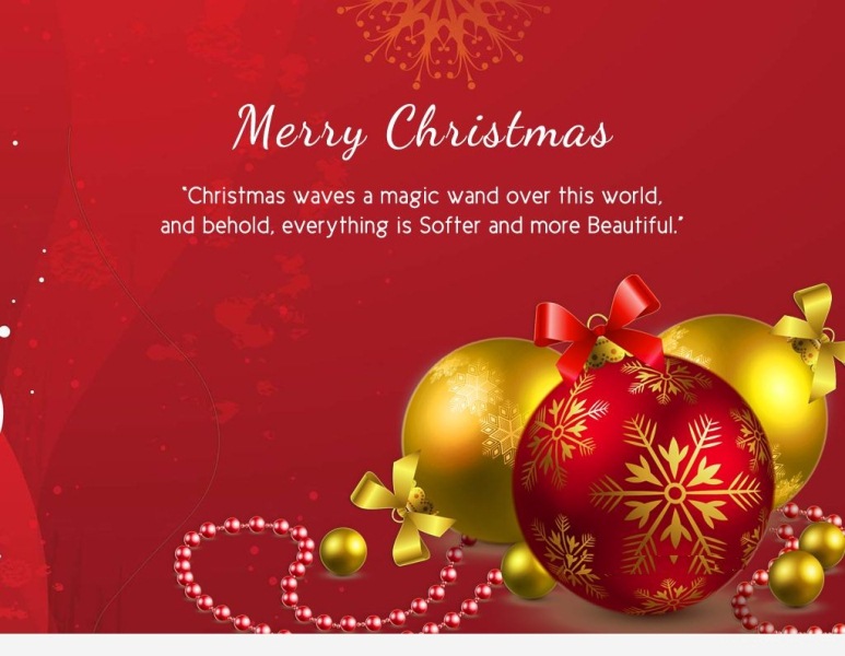 Nice Merry Christmas Sayings On Cards