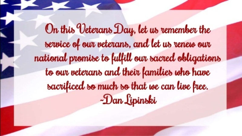 Veterans Day 2017 Sayings