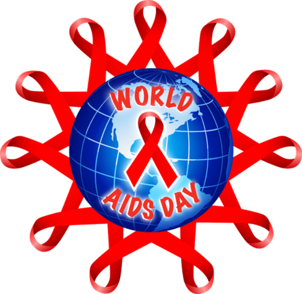 World AIDS Day Red Ribbon