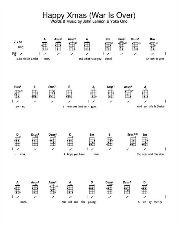 Christmas Day 2017 Guitar Chords