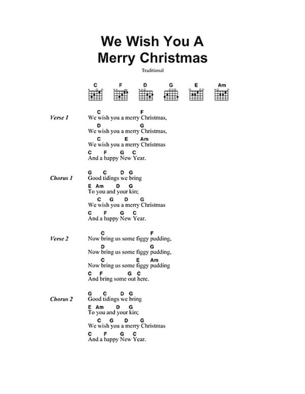 Christmas Day Piano Chords