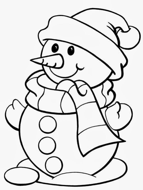 Happy Christmas Coloring Pages