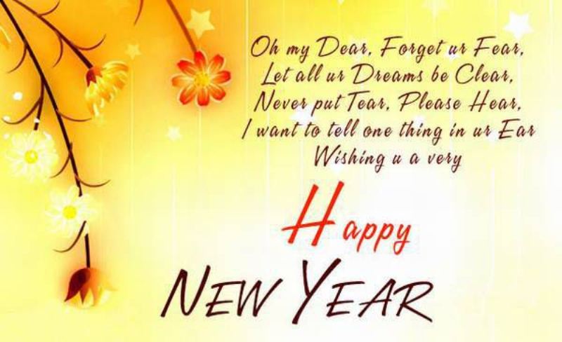 Happy New Year Greetings Image