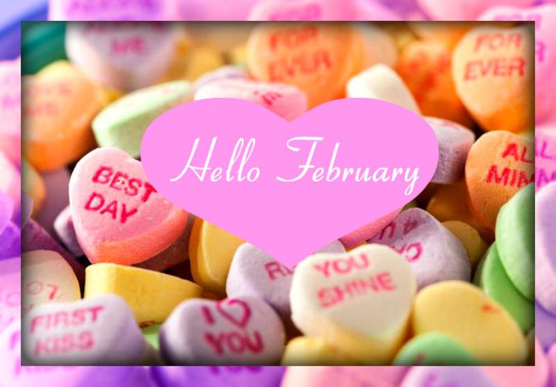 2018 Hello February Images Printable