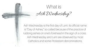 2018 Ash Wednesday Images