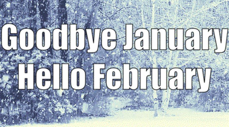 Goodbye January Hello February Images