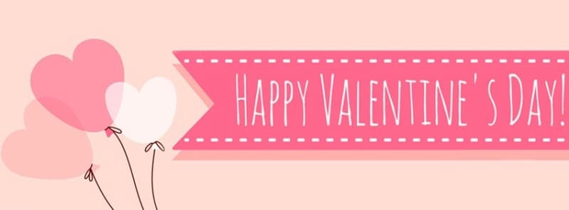 Happy Valentine's Day Banners