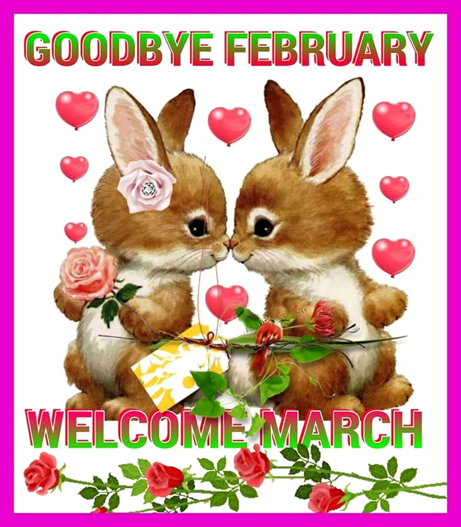 Hello March Images For Facebook Cover Page