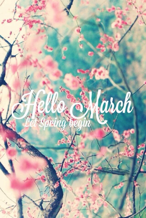 Hello March Images For Facebook