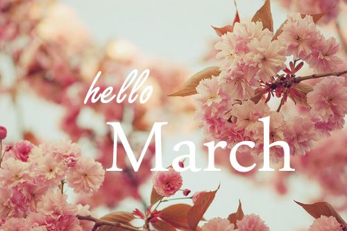 Hello March Images