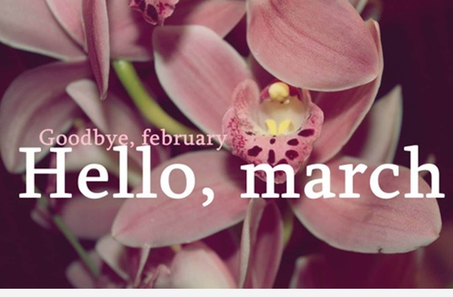 Hello March Quotes 2018