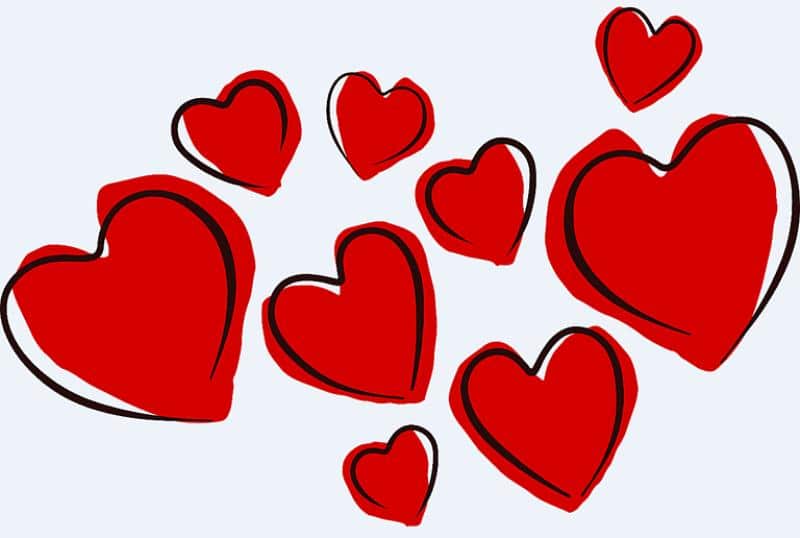 Valentine's Day Coloring Pages Heart Image