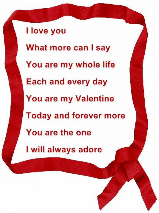 Valentine's Day Love Poems