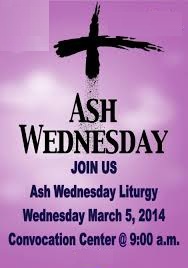Ash Wednesday Greetings Cards