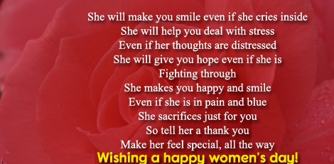 Happy Women's Day Poem