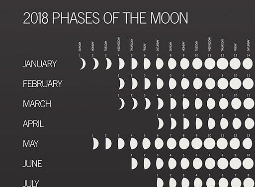 April Moon Monthly Calendar Oppidan Library